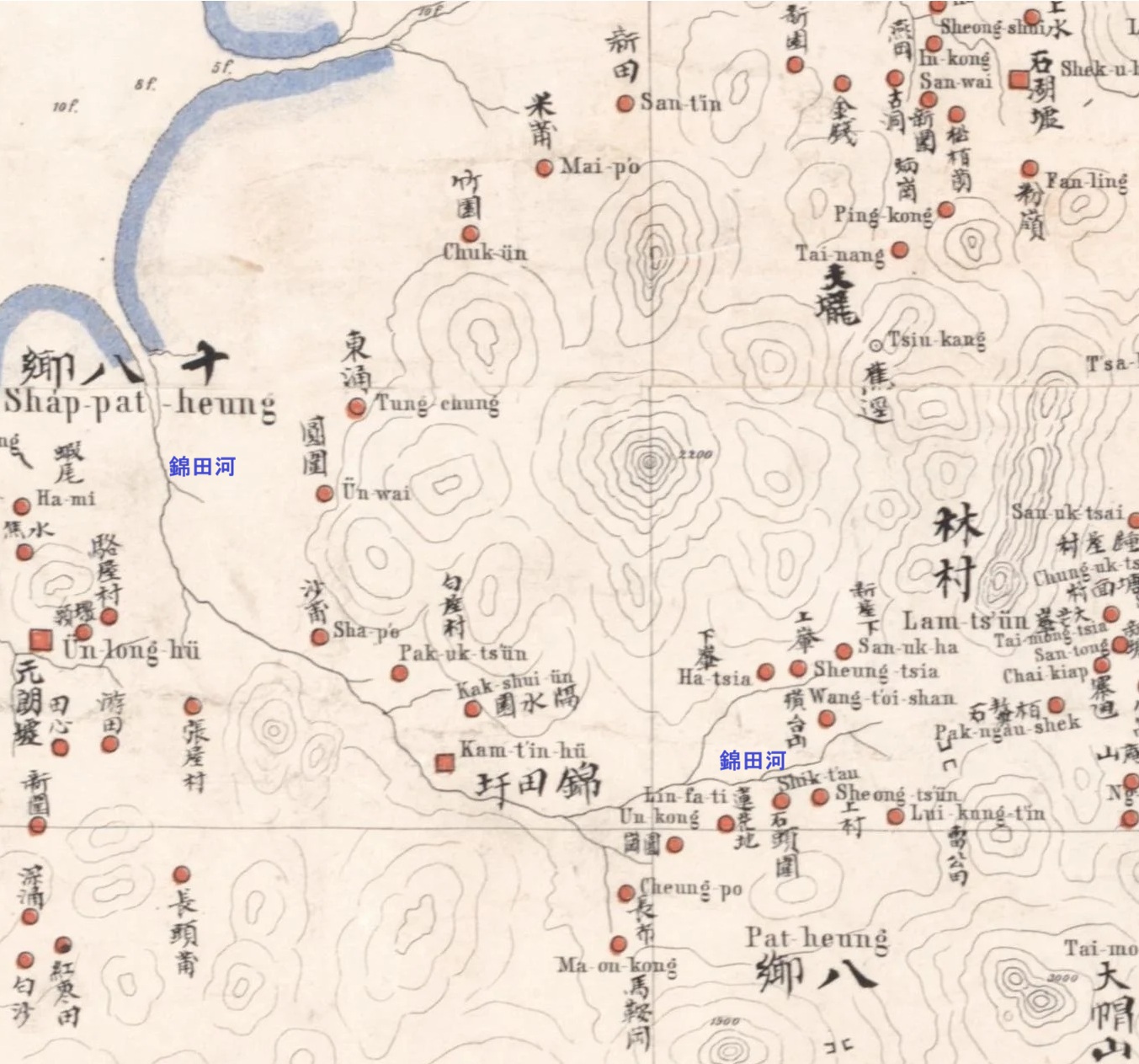 新界区 錦田