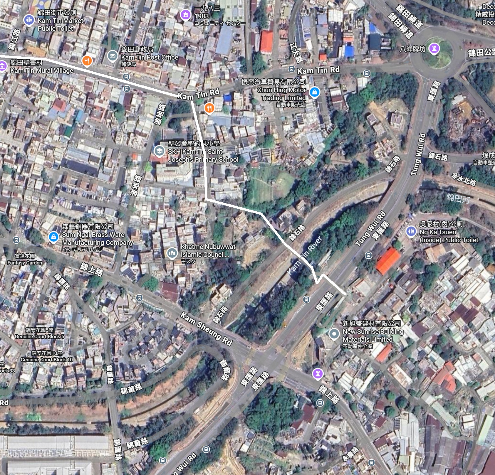 新界区 錦田